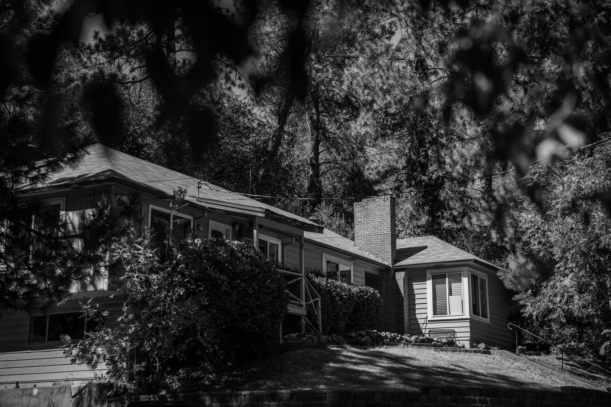 The former foster home where Debbie and Denise Galston lived in Placerville.