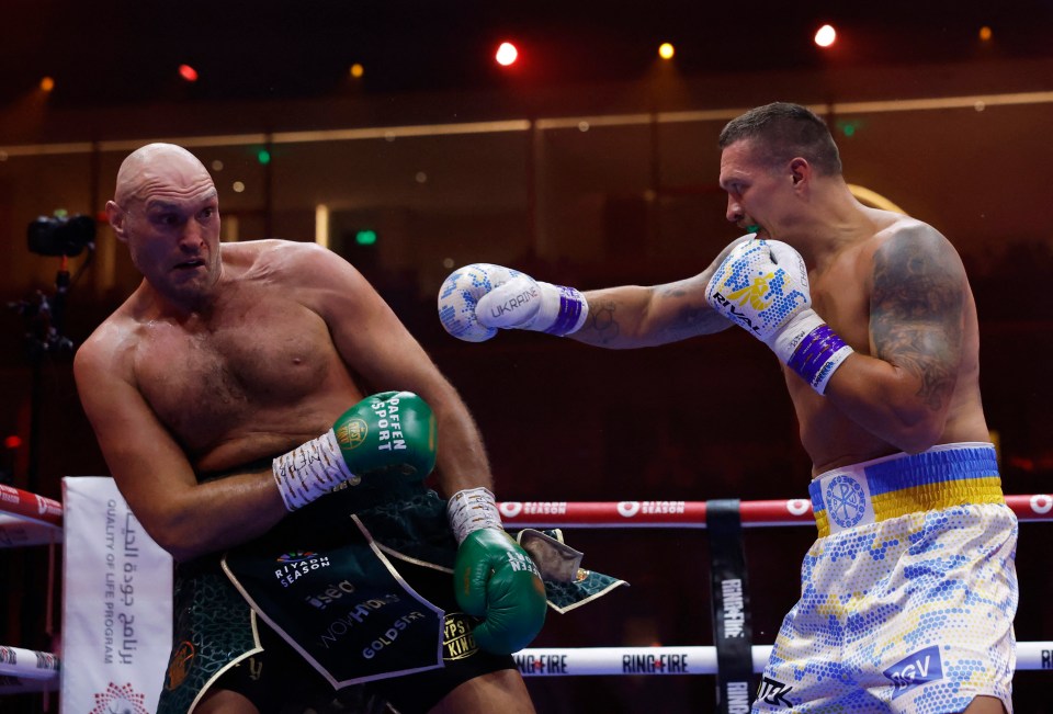 Fury took home more cash last time despite Usyk winning