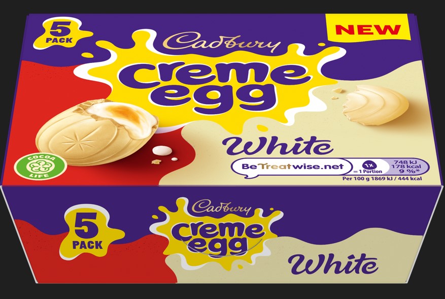 Cadbury unveiled the white chocolate Creme Egg in November 2022