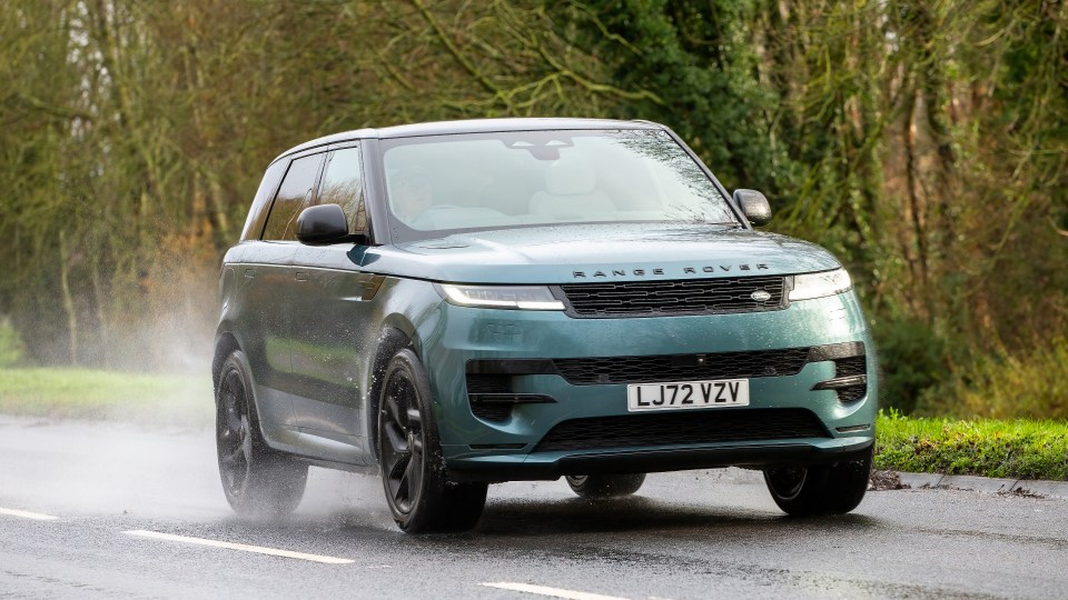 The Range Rover comes in second place on the list