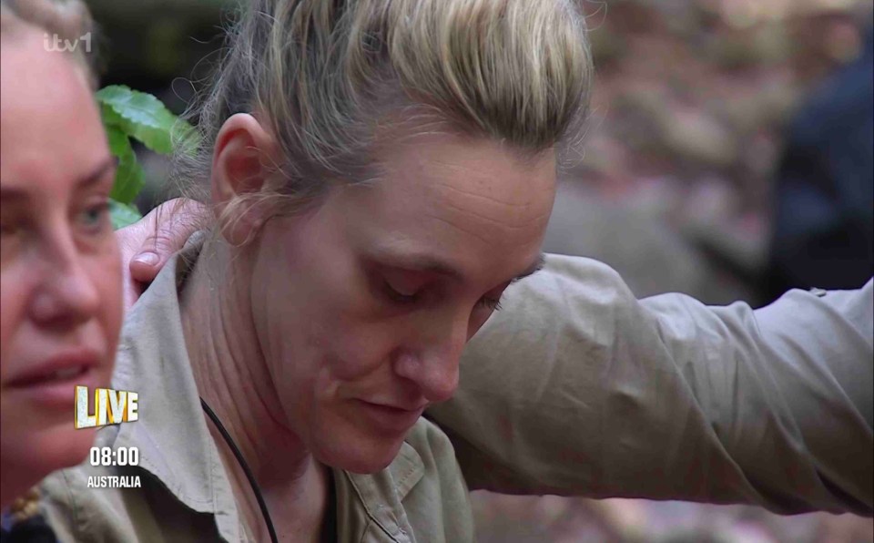 Grace quit I'm A Celeb after being picked for a food trial