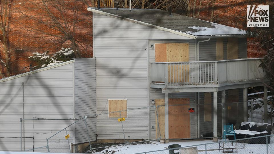 The house where four Idaho University students were killed