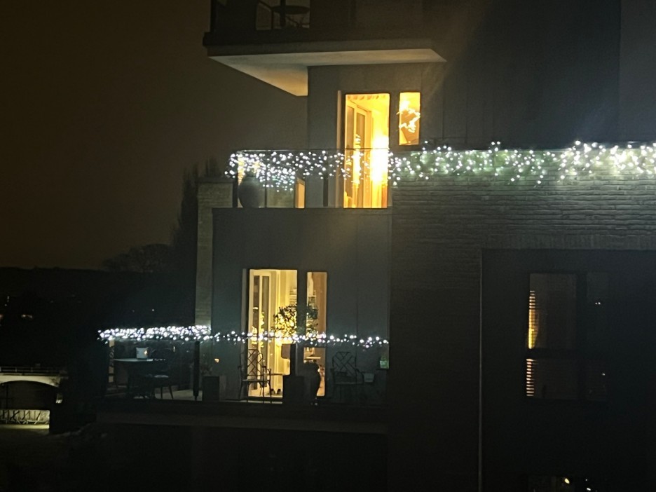 Property managers at Teddington Riverside, asked residents to remove their lights