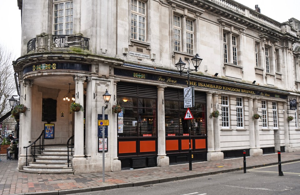 The Christmas celebration at Wetherspoons comes just a few days after "Mad Friday"