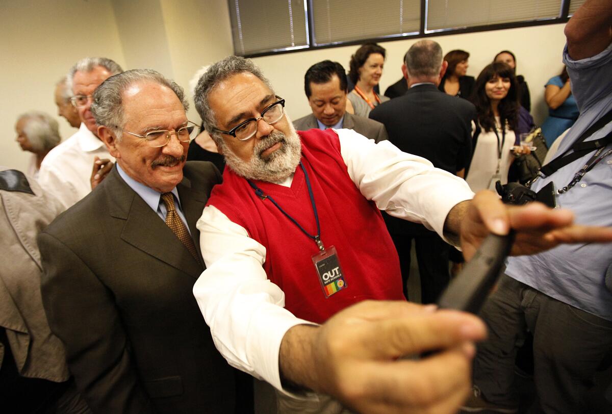 Aug. 2014 photo of Los Angeles Unified School District board member George McKenna