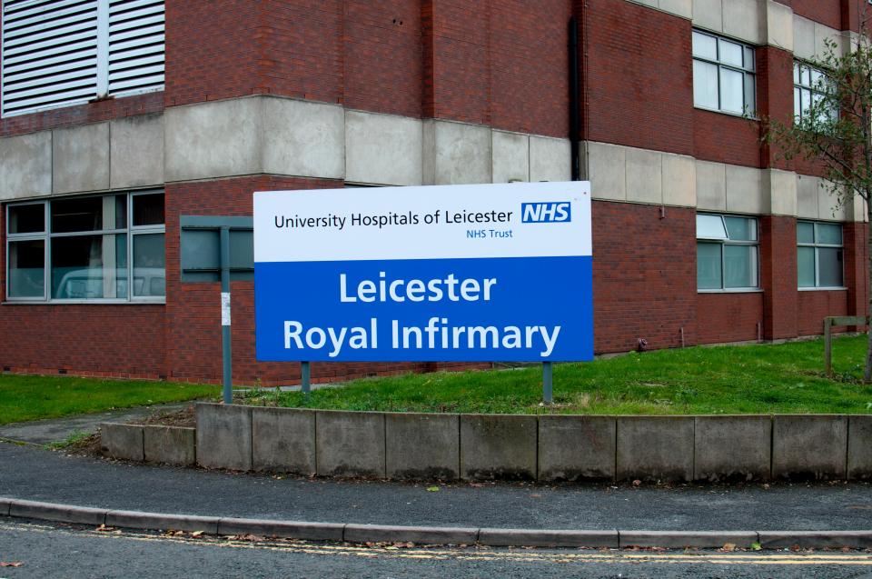 Leicester Royal Infirmary is one of the hospitals to have have reintroduced the Covid-style measure