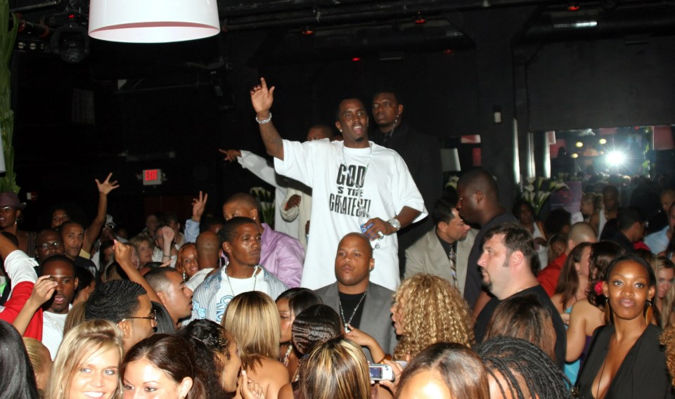 The rapper at a 2005 MTV VMA after party in Miami, Florida