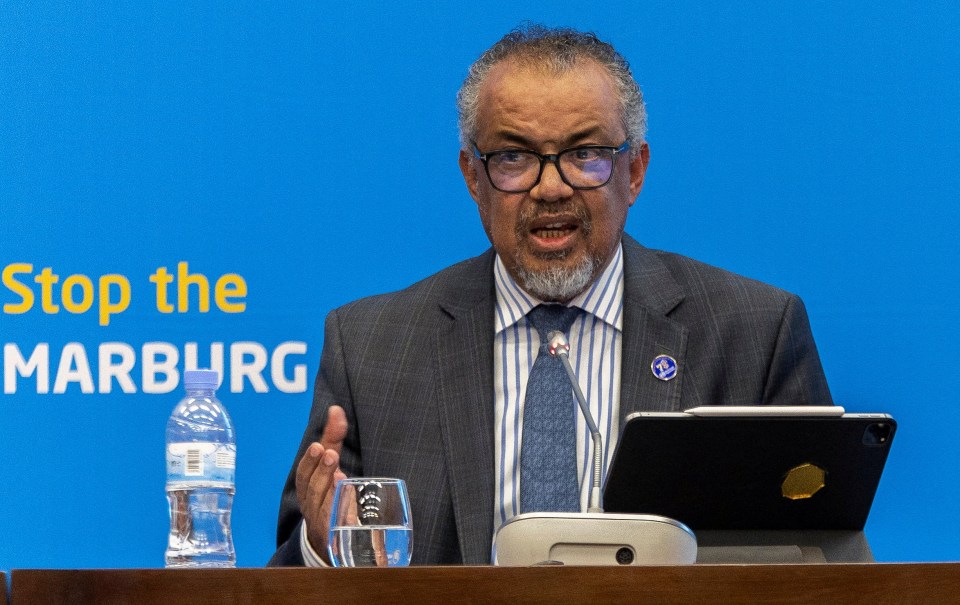 World Health Organization Director-General Tedros Adhanom Ghebreyesus