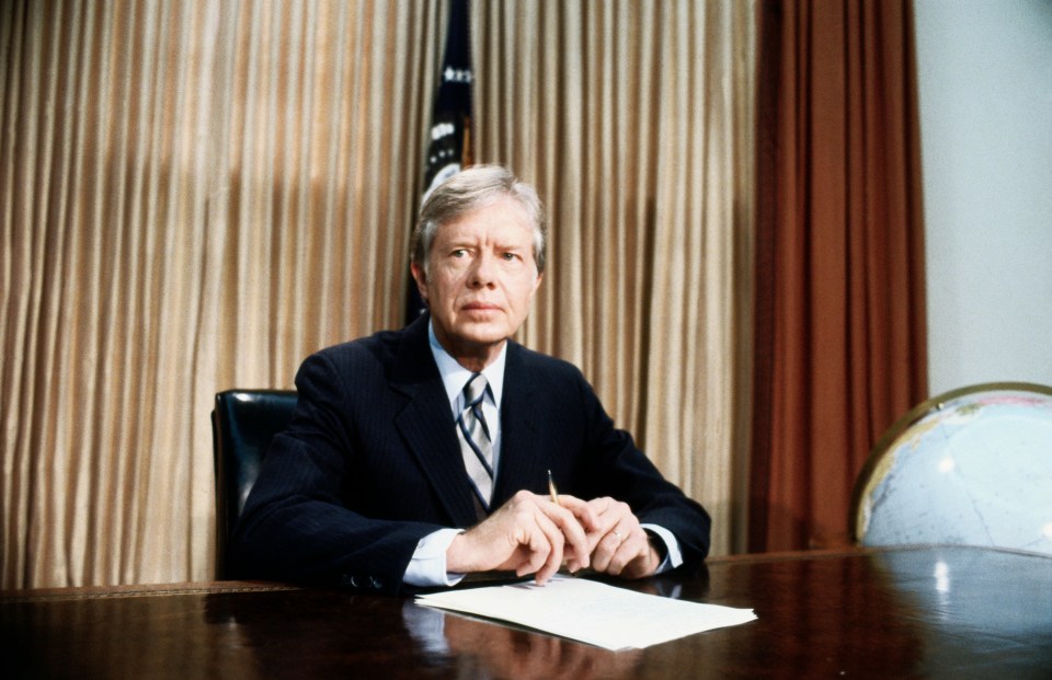 Carter was a peanut farmer and a navy man before he became president