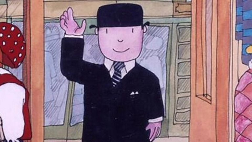 Guests get their costumes from a shop called Mr Benn's Any Era Clothes