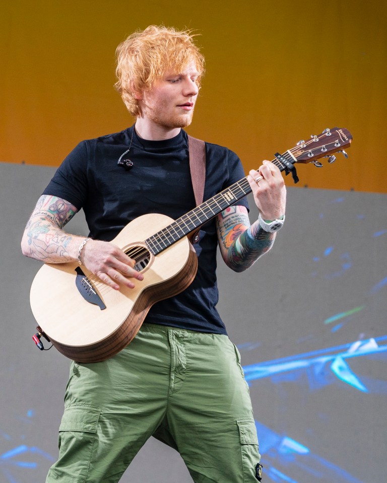 Ed Sheeran is eyeing his eighth number 1  album