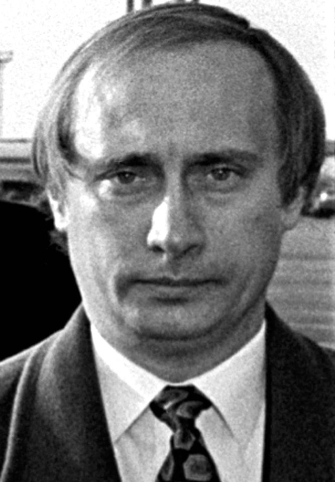 Vlad in 1994 when he was appointed to head the KGB