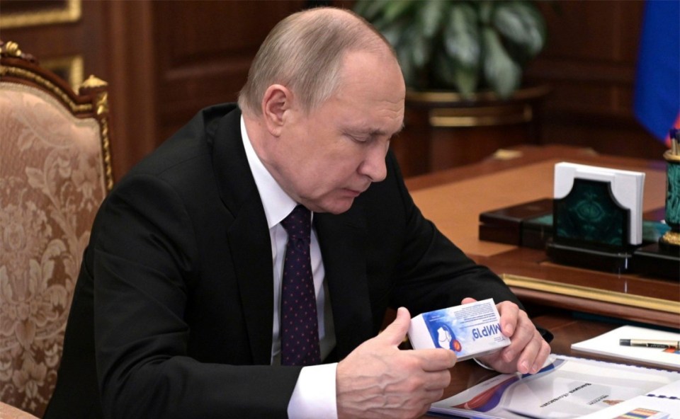 Putin has often appeared to have low-energy and a puffy face