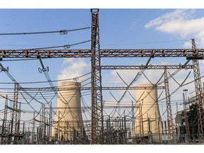 An electricity substation in Vereeniging, South Africa.