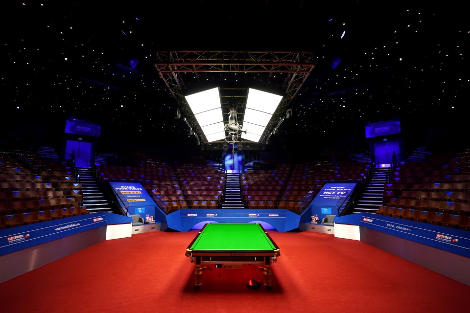 The World Snooker Championship's future at the Crucible is under threat