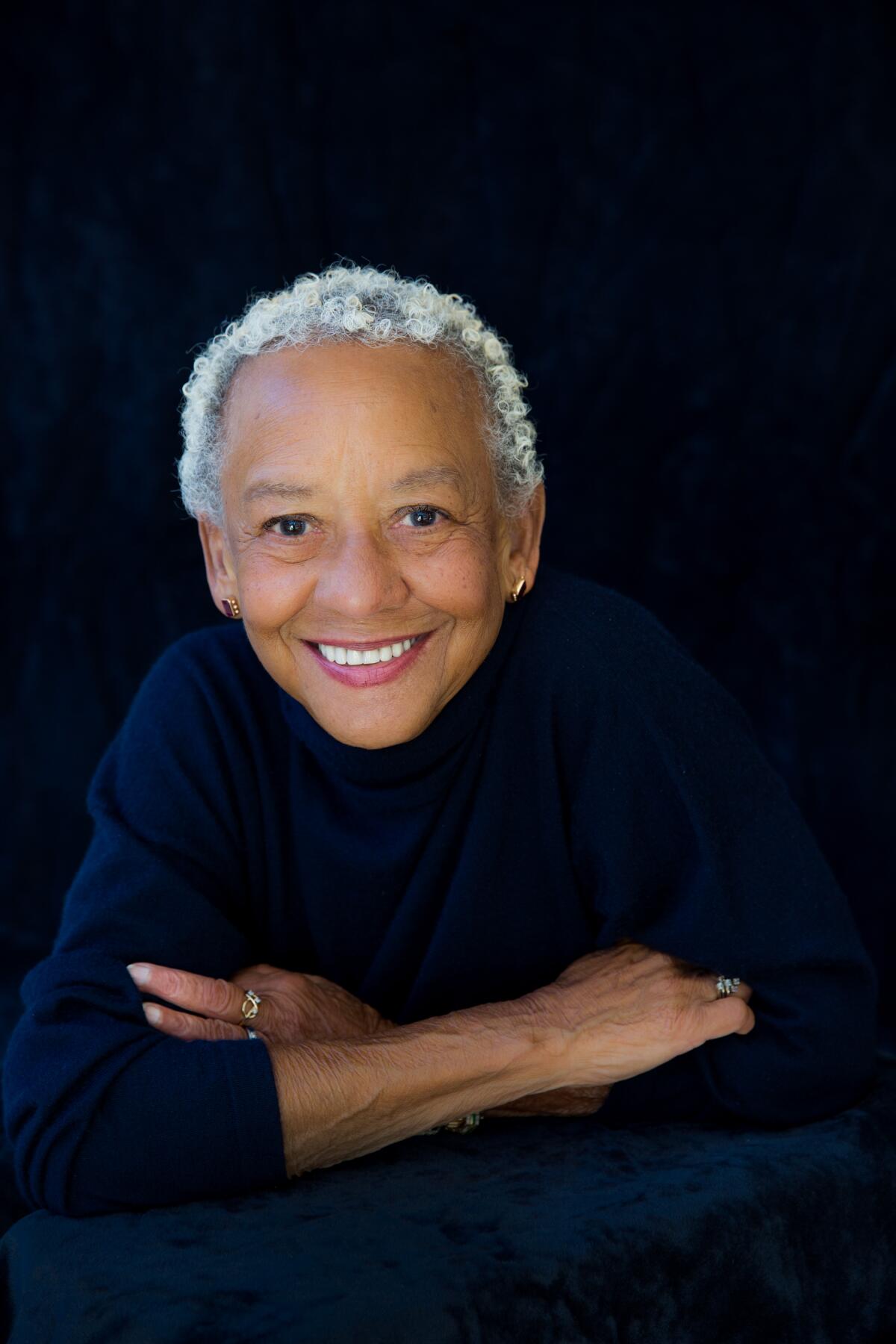 Nikki Giovanni's author photo for "A Good Cry"