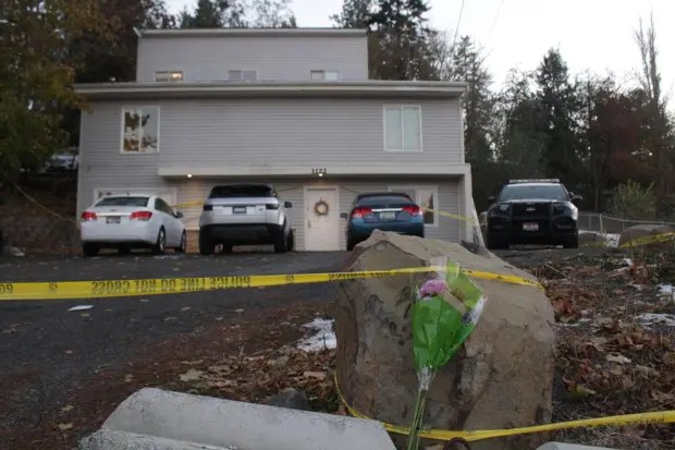 The house where the University of Idaho students were killed