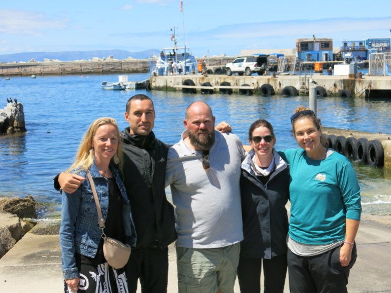 from L to R: Vermeulen, Germishuizen, Wilkinson, Elisa Seyboth (not mentioned in the article), Kennedy