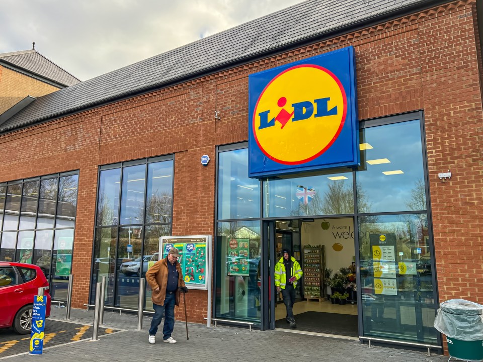 Sales at Lidl were up 7 per cent as turnover for December topped £1billion