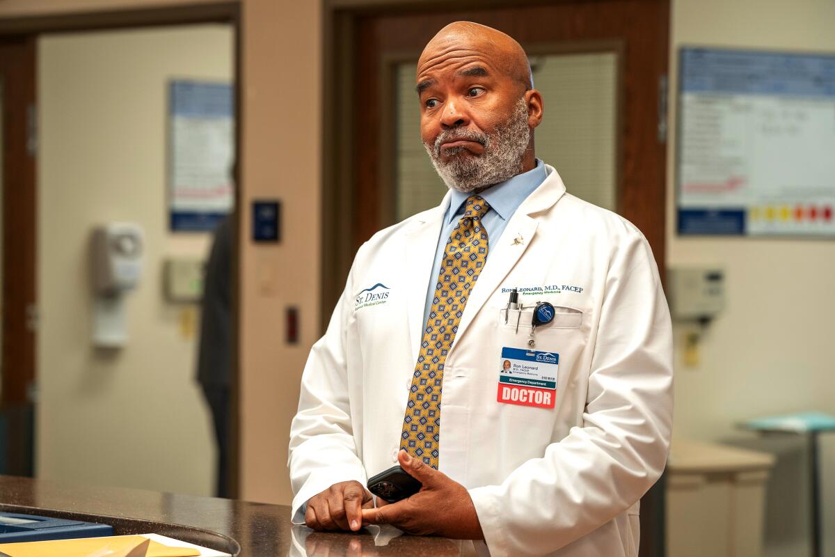 David Alan Grier in "St. Denis Medical."