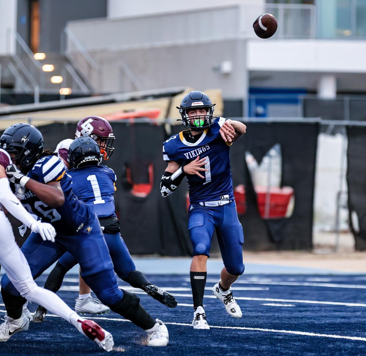 Junior quarterback Wyatt Brown has transferred from Santa Monica to Sherman Oaks Notre Dame.