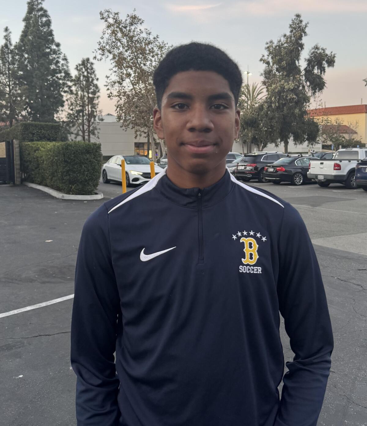 Carlos Esnal of Birmingham scored three goals in a 3-2 win over Montclair in the championship game of the Nike tournament.