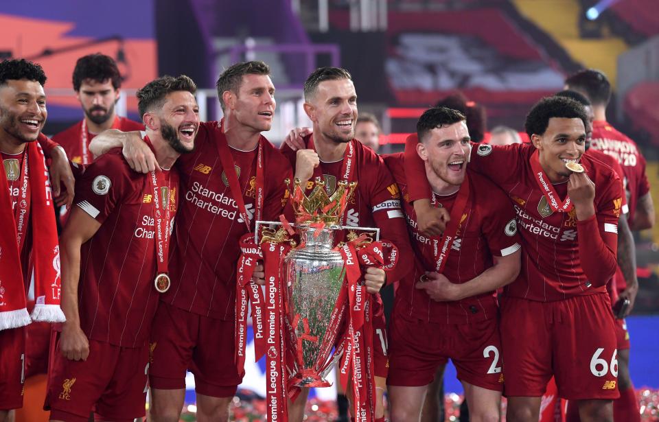 Trent Alexander-Arnold is among an elite few Liverpool players to ever lift the Premier League title