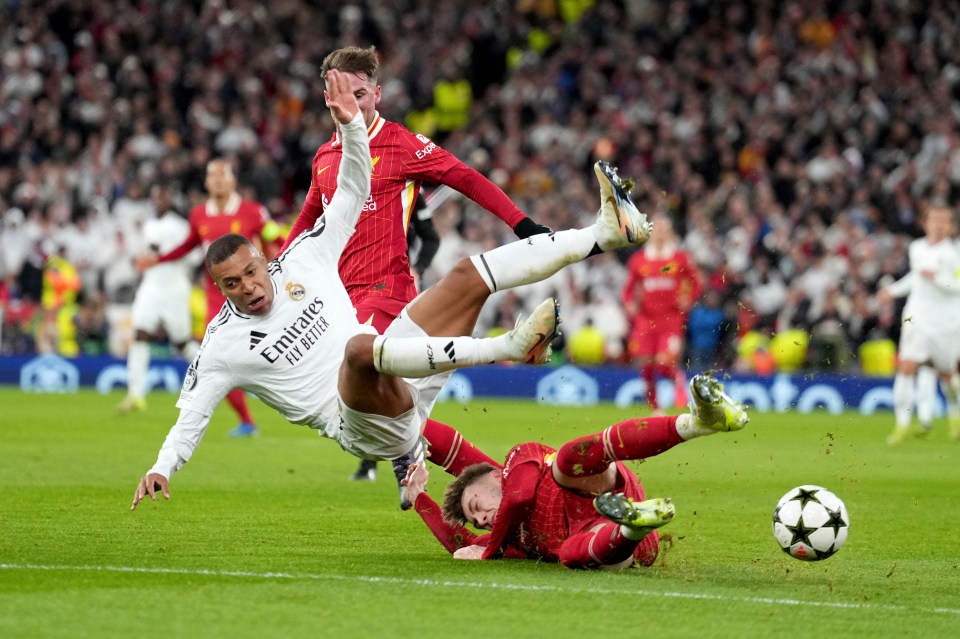 Conor Bradley's crunching tackle as Liverpool beat Real Madrid lives long in Reds fans' memories