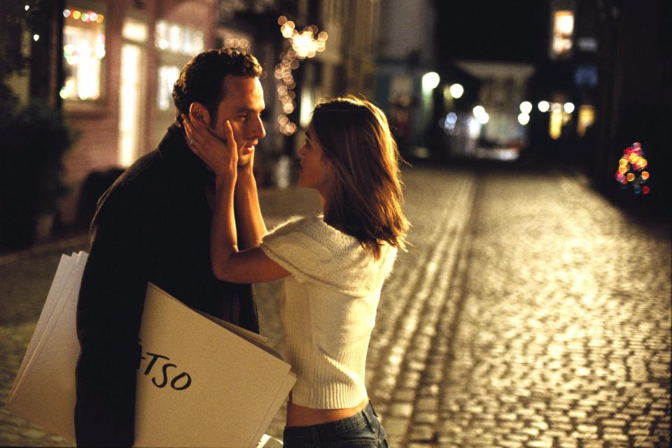 Keira Knightley and Andrew Lincoln in Love Actually