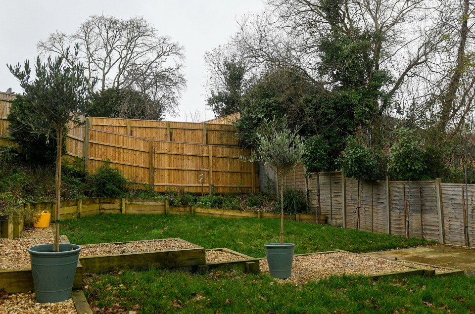 Alison said since it was constructed, the fence has caused 'major problems' as it 'overshadows the garden'