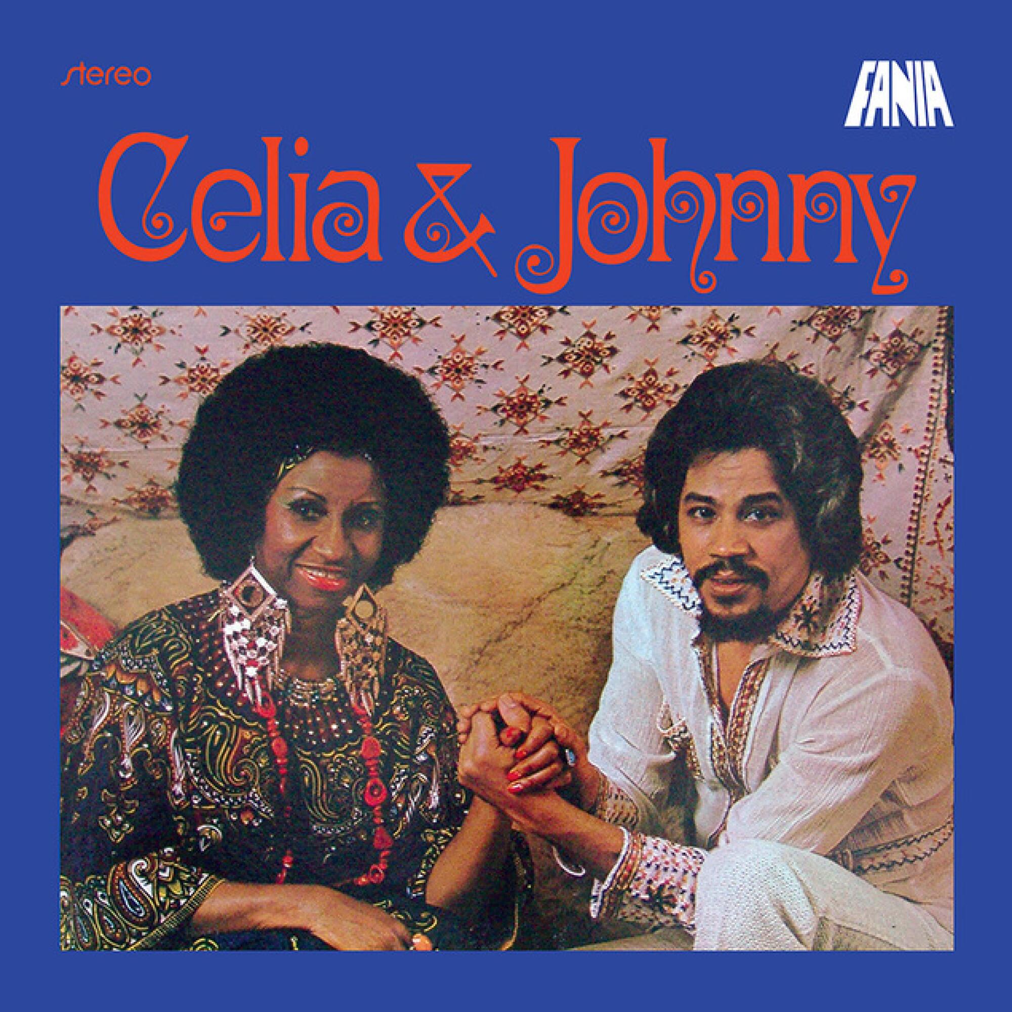 The cover art for a 2024 vinyl reissue of a Celia Cruz LP.