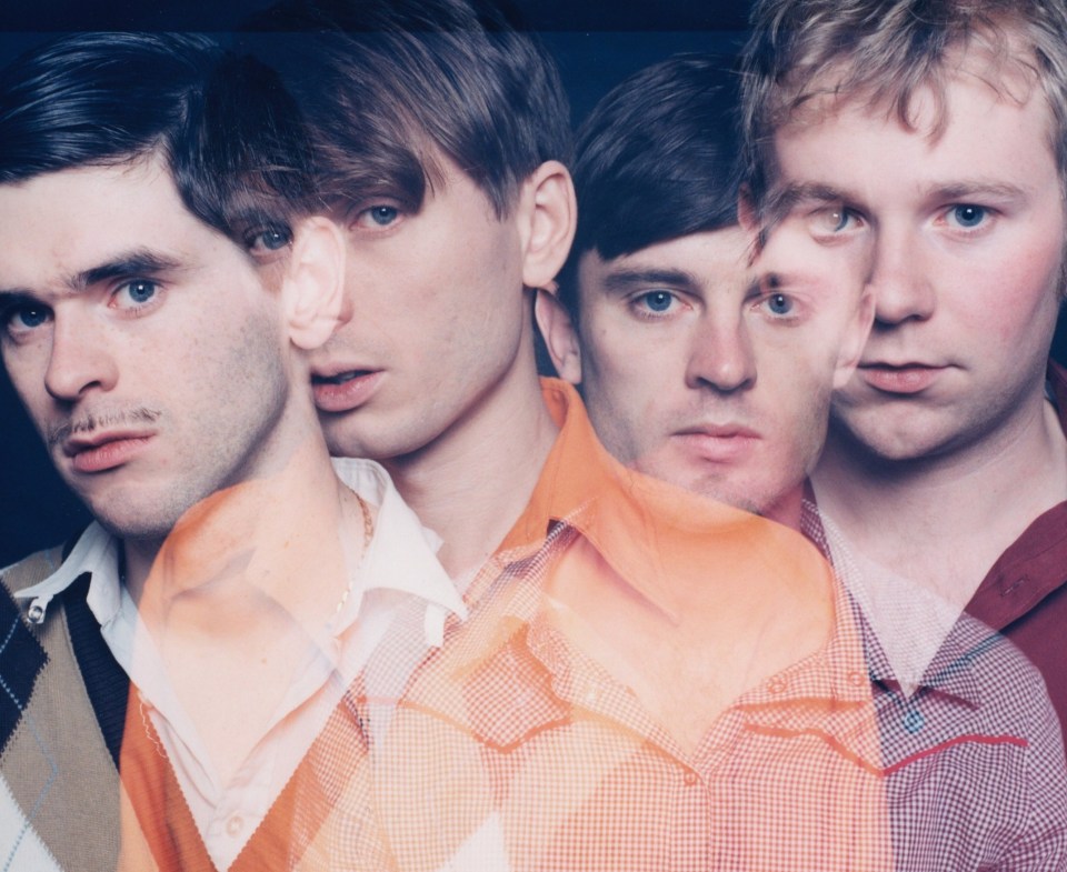 Press photo of the band Franz Ferdinand.