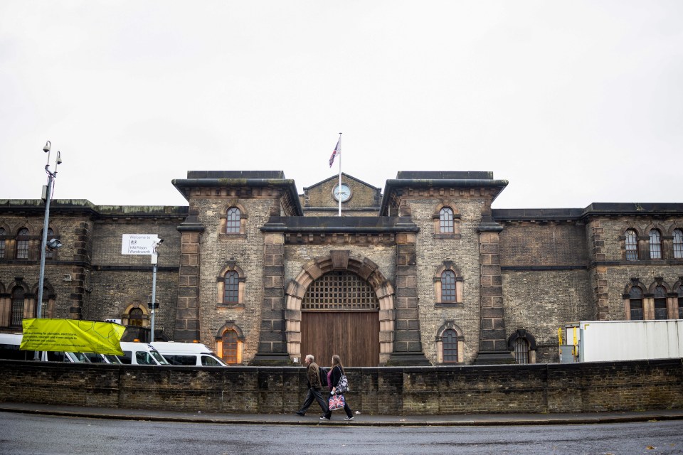 HM Prison Wandsworth in London.