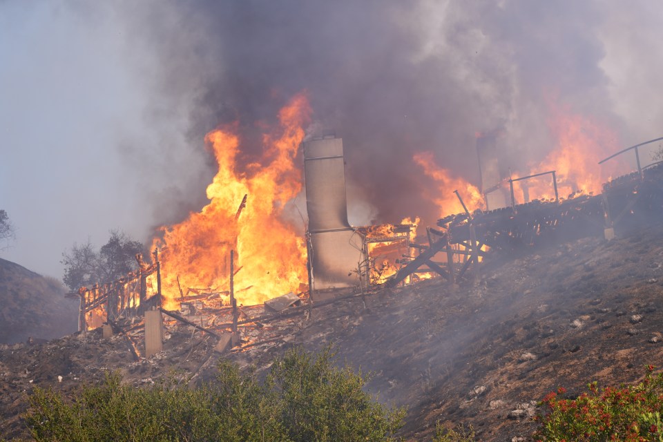 Thousands of homes have been up in flames