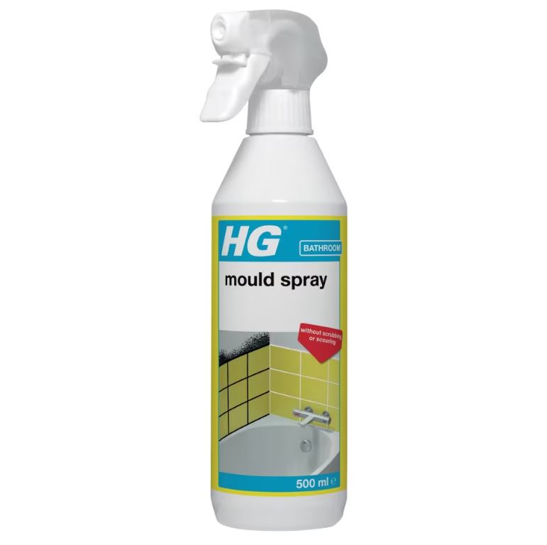 HG Bathroom mould spray bottle.