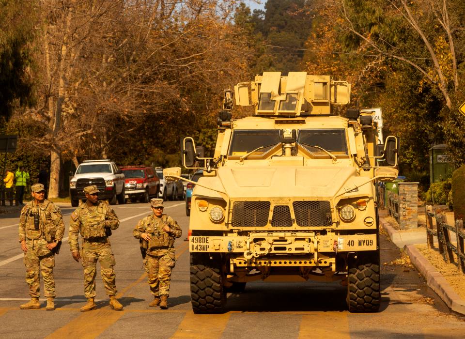 Another 1,000 California National Guard troops are being sent to tackle the wildfires