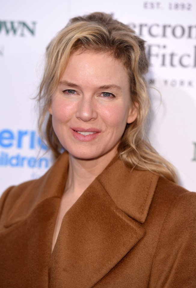 Renee Zellweger at a charity gala.