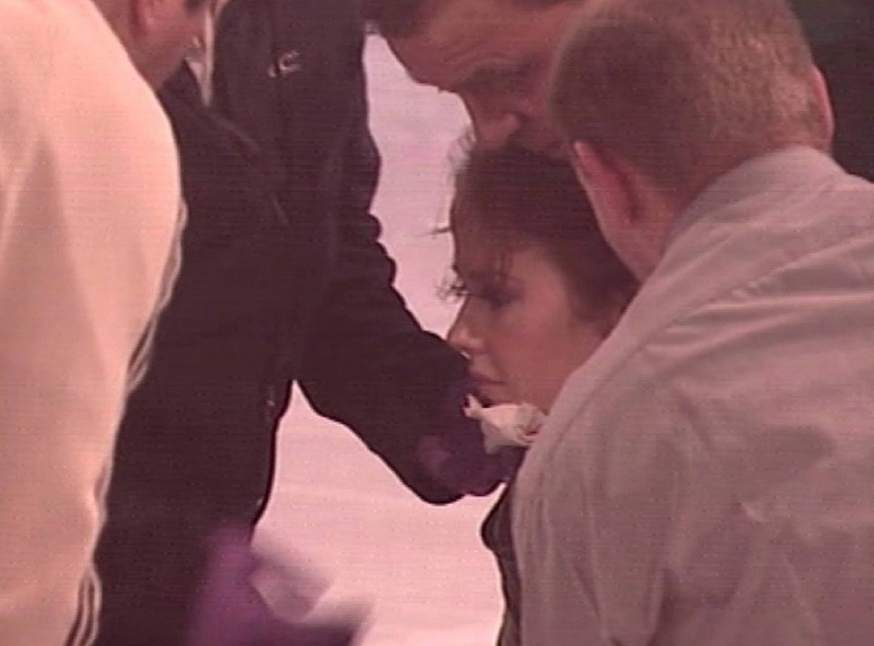 Pam O'Connor injured during Dancing on Ice rehearsal.