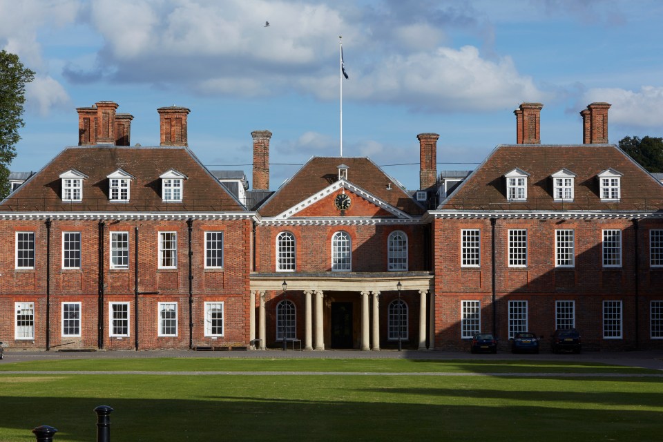 Marlborough College facade.