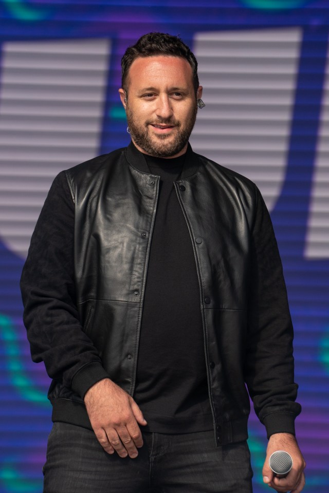 Antony Costa of Blue performing at Mighty Hoopla.