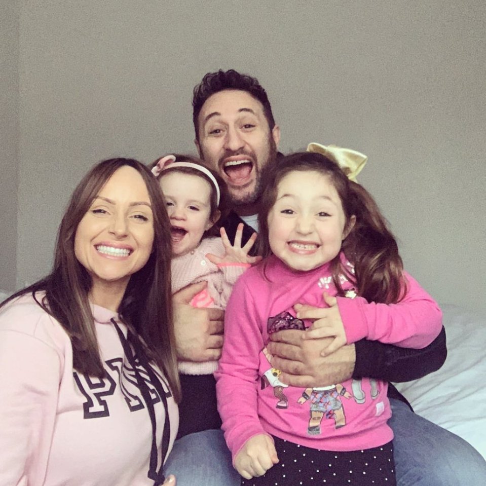 Antony Costa and his family.