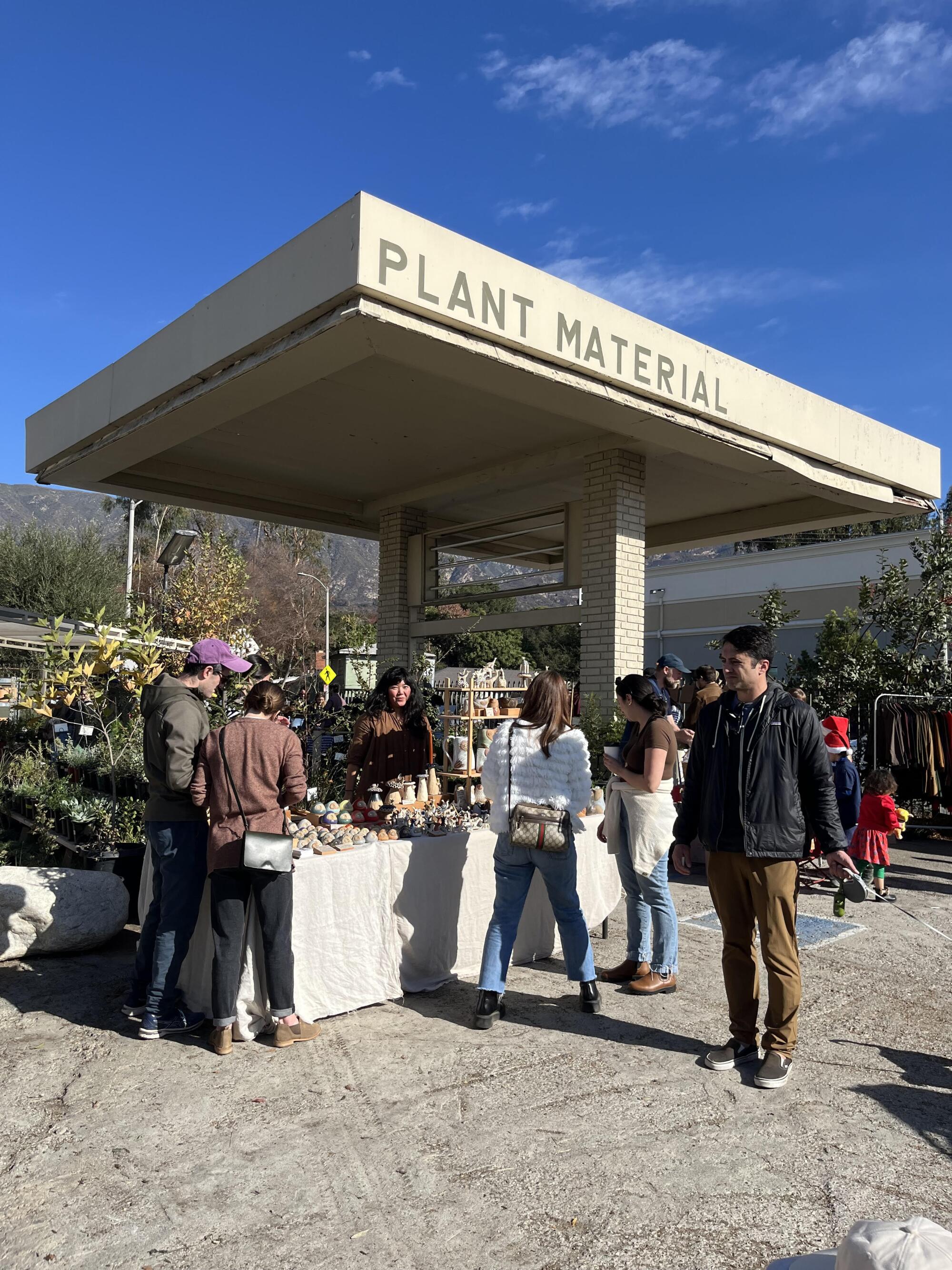 Altadena artists gather to sell their handmade wares at Plant Material.