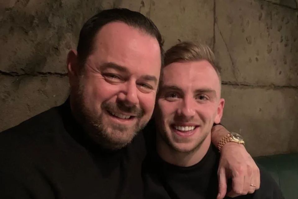 Danny Dyer, pictured with Hammers star Jarrod Bowen, has taken credit for his side's Boxing Day win