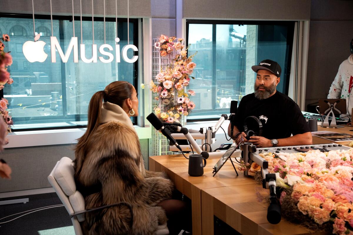 Jennifer Lopez joins Apple Music Radio host Ebro Darden