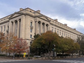 FILE - The U.S. Department of Justice building is seen in Washington, Dec. 7, 2024.