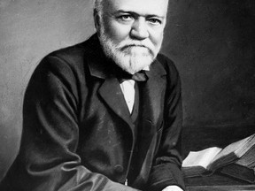 FILE - Industrialist and steel magnate Andrew Carnegie is seen in this undated photo. (AP Photo, File)