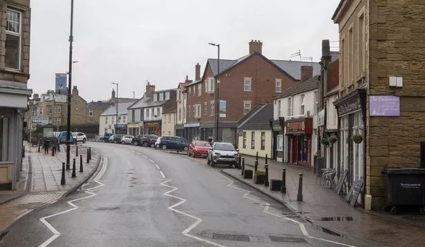 Newbiggin-by-the-sea town centre