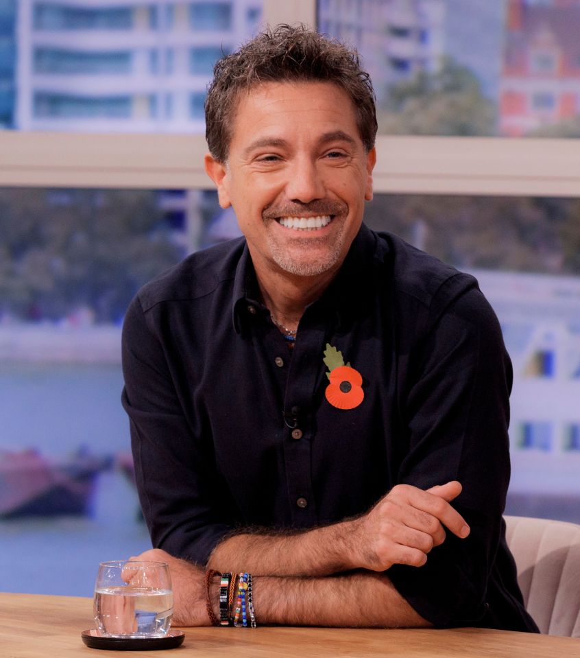 Gino D'Acampo on This Morning TV show.