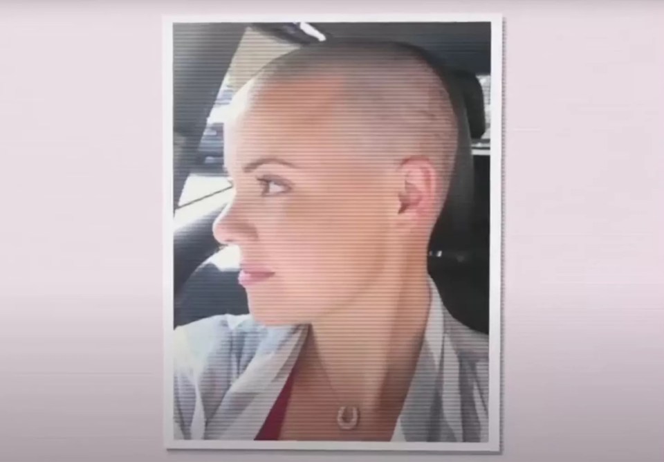 Photo of Amanda Riley, a woman who faked cancer.