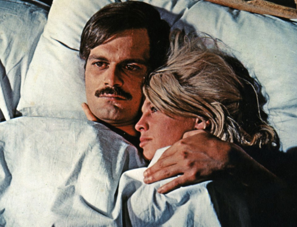 Omar Sharif and Julie Christie in Doctor Zhivago.